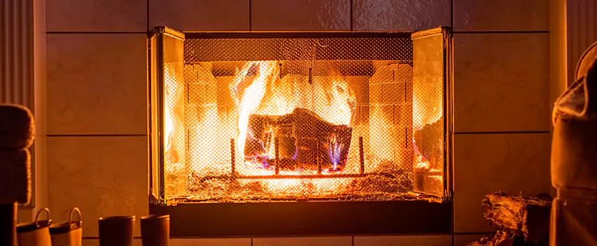 Mendota Hearth Landscape Fireplace Installation in Wildwood, Missouri
