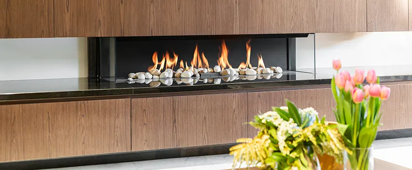 Double-height Fireplace Design Refurbishment in Wildwood, Missouri