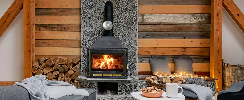 Thelin Hearth Products Direct Vent Gas Stove Fireplace Inspection in Wildwood, Missouri